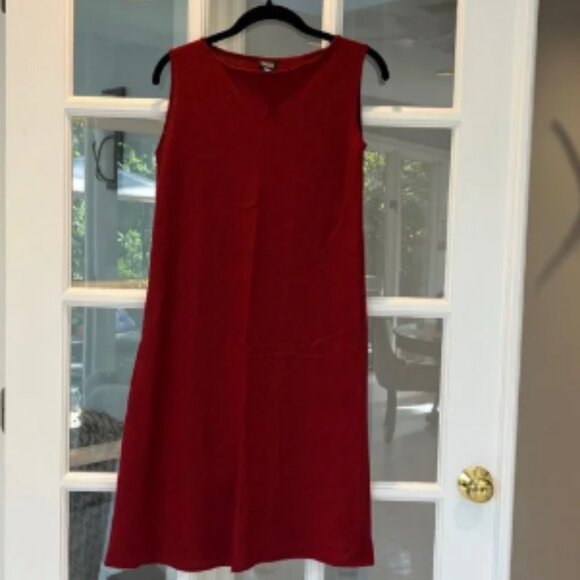 EILEEN FISHER Sleeveless Sheath Italian Yarn - Size Small - Picture 1 of 6